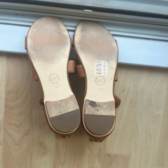 Michael Kors leather sandals  - flats - Picture 5 of 5